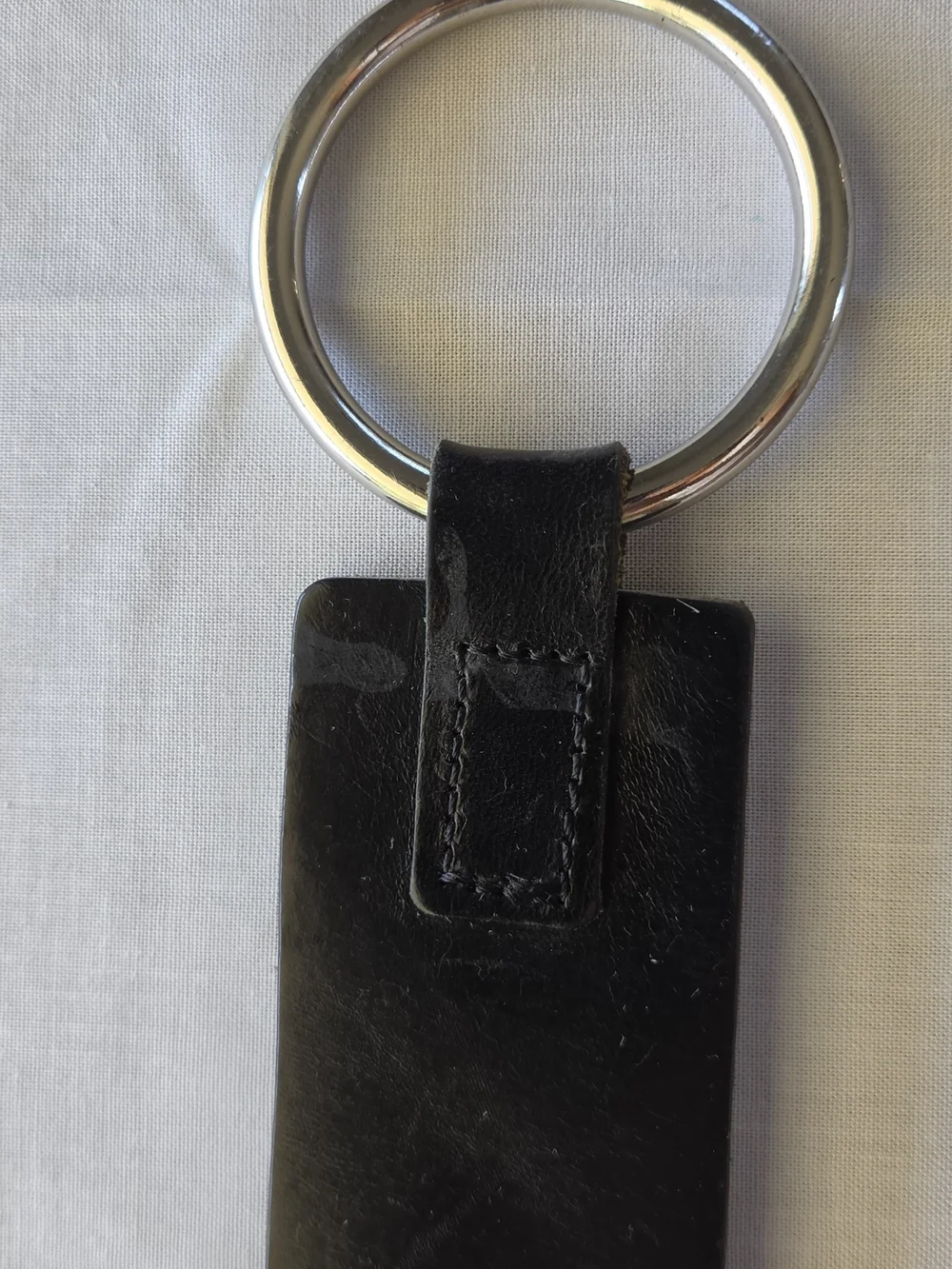 Vintage Banana Republic Black Leather O- Ring Belt S 90s Minimalism Y2k Utility